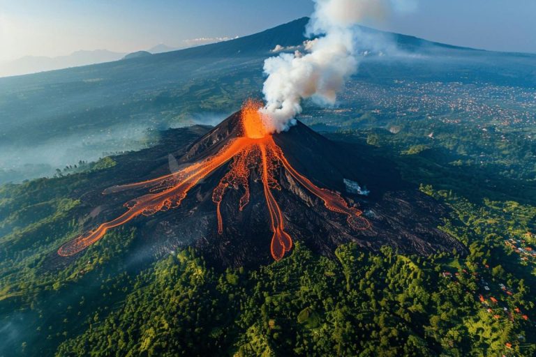 Le volcan Merapi en Indonésie : risques et activité volcanique à Java