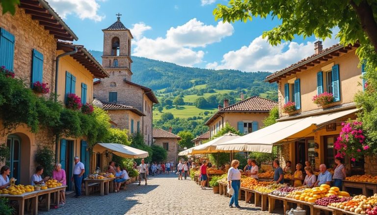 Découvrez Érôme, un charmant village drômois où l'histoire se mêle à la vie locale. Explorez ses ruelles pittoresques, ses traditions vivantes et laissez-vous séduire par l'authenticité de ce lieu chargé de culture et de convivialité.