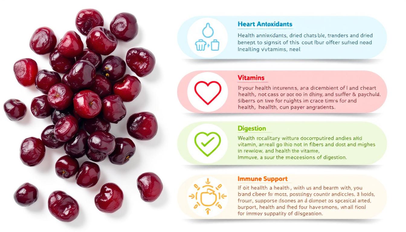 découvrez les bienfaits insoupçonnés des cerises séchées : riches en antioxydants, savoureuses et polyvalentes, elles subliment recettes sucrées ou salées tout en prenant soin de votre santé.