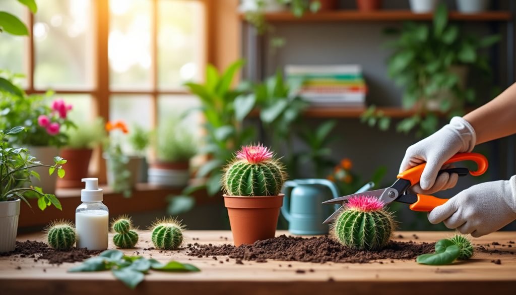 découvrez des techniques simples et efficaces pour bouturer un cactus de noël. suivez nos conseils étape par étape afin de réussir vos boutures et obtenir de magnifiques plantes d'intérieur.