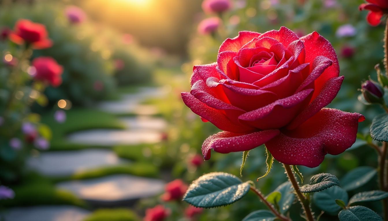 découvrez la signification profonde et le symbolisme puissant de la rose rouge dans différentes cultures à travers le monde.