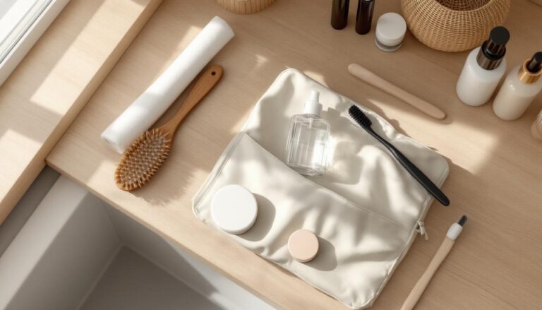 découvrez comment une trousse de toilette minimaliste peut transformer et simplifier votre routine beauté quotidienne pour plus d'efficacité et de style.