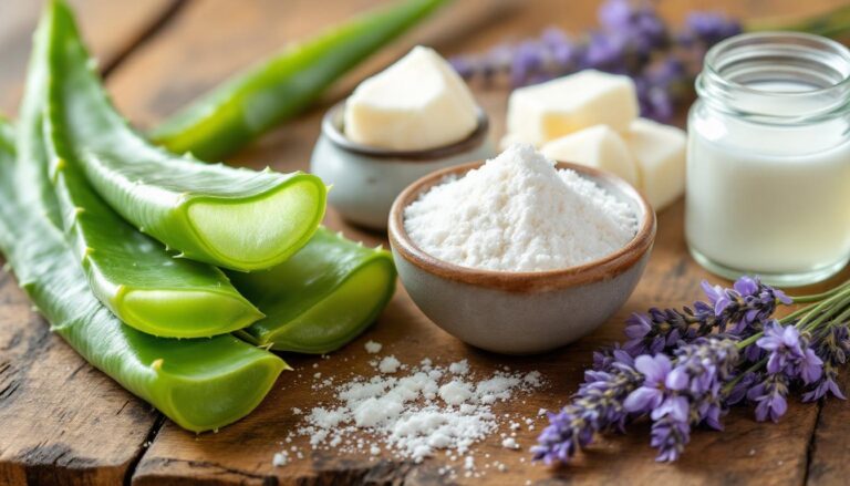 découvrez les bienfaits des ingrédients naturels utilisés dans votre déodorant fait maison et profitez d'une solution saine, efficace et respectueuse de votre peau.