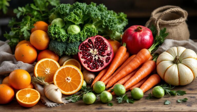 explorez les saveurs de janvier avec notre guide des fruits et légumes de saison, pour des repas sains et gourmands tout au long du mois.