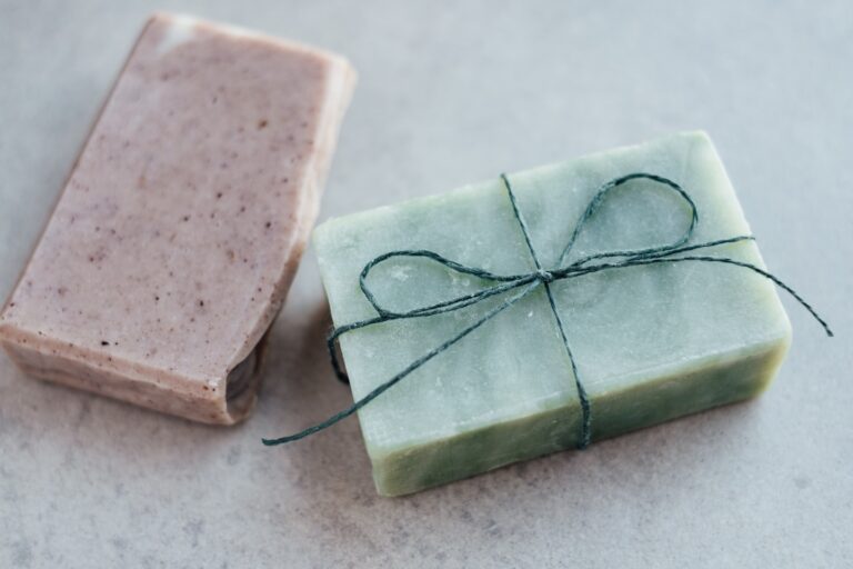 Handmade organic soap bars