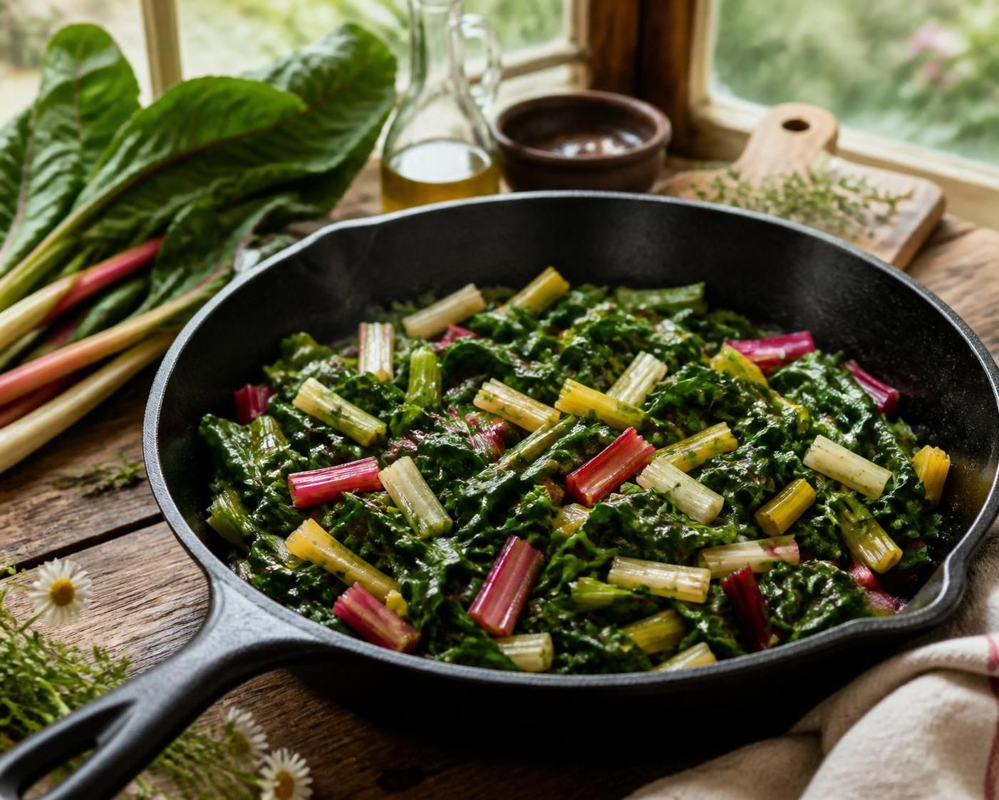 découvrez comment préparer des blettes à la poêle facilement avec notre astuce pour un plat sain, rapide et délicieux, parfait pour vos repas équilibrés.