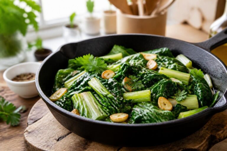 découvrez comment préparer des blettes à la poêle facilement avec notre astuce simple pour un plat sain et savoureux, parfait pour toutes vos recettes gourmandes.