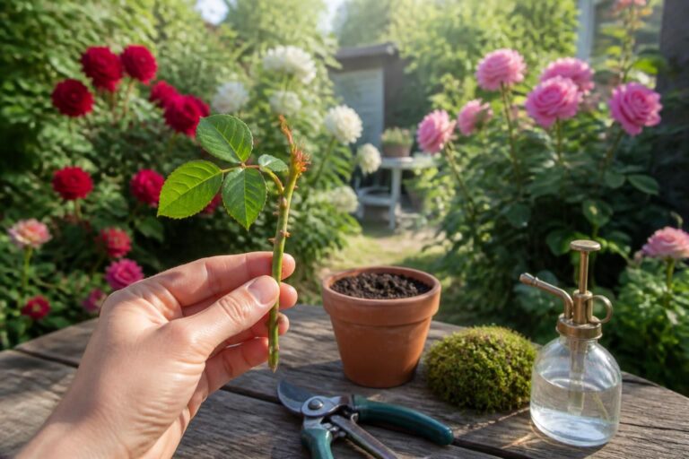 découvrez nos astuces simples et efficaces pour réussir le bouturage de roses et obtenir de magnifiques plantations à coup sûr.