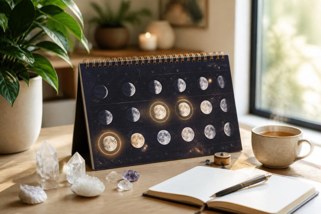 découvrez comment les phases de la pleine lune peuvent influencer votre bien-être au quotidien grâce à notre calendrier des pleines lunes. apprenez à harmoniser votre vie avec les rythmes lunaires.