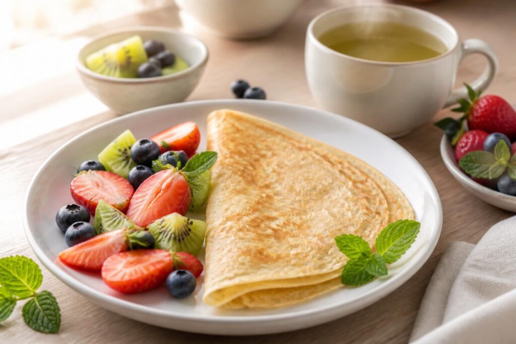 découvrez la recette de crêpes sans sucre, une astuce gourmande pour un petit-déjeuner sain, léger et savoureux. idéal pour bien démarrer la journée en douceur !