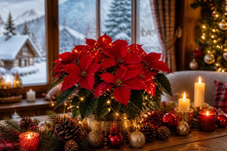 découvrez pourquoi le plant de poinsettia est devenu l'icône incontournable des fêtes, entre tradition, symbolisme et charme hivernal.