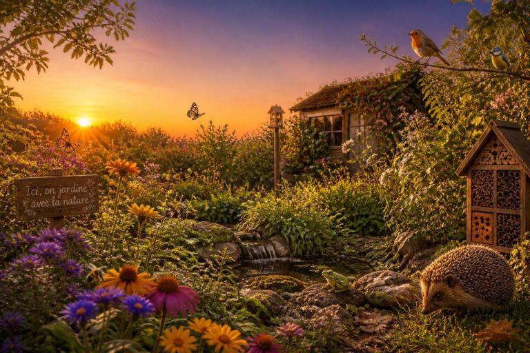 découvrez à quelle heure du coucher du soleil préparer votre jardin pour favoriser et préserver la biodiversité locale, en respectant les rythmes naturels des plantes et des animaux.