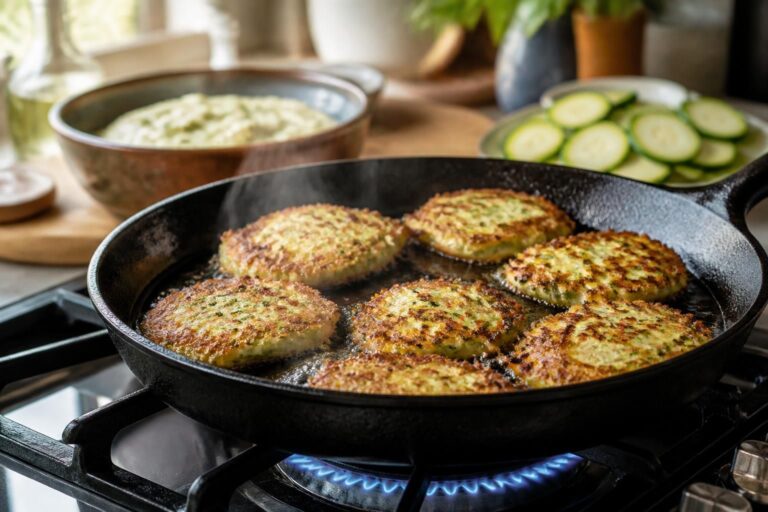 découvrez notre recette de beignet de courgette à la poêle pour une texture croustillante et légère, parfaite pour un apéritif gourmand et facile à préparer.