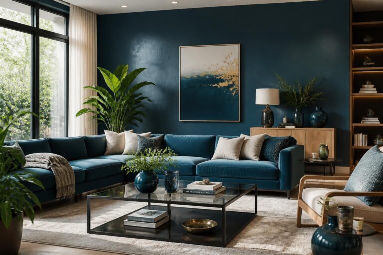 découvrez comment intégrer le bleu pétrole, une teinte profonde et élégante, dans votre décoration intérieure pour créer une ambiance raffinée et chaleureuse.