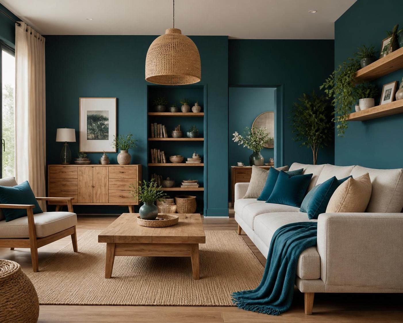 découvrez comment intégrer le bleu pétrole, une teinte profonde et élégante, dans votre décoration intérieure pour créer une ambiance chaleureuse et moderne.