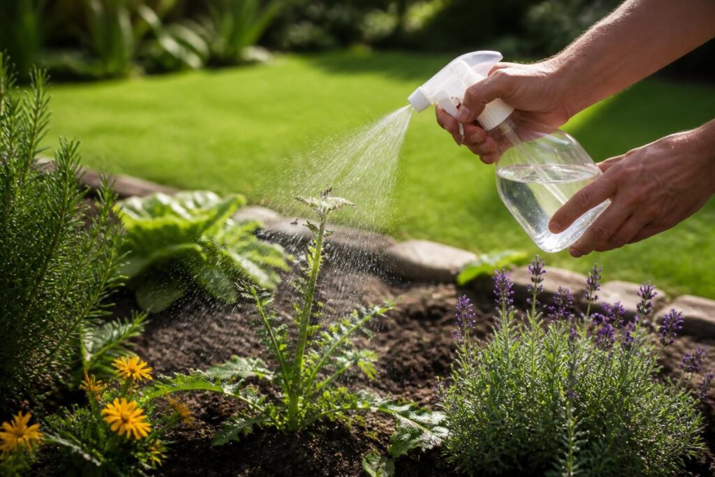 découvrez comment le désherbant au vinaigre offre une solution naturelle et efficace pour éliminer les mauvaises herbes et entretenir votre jardin sans produits chimiques.
