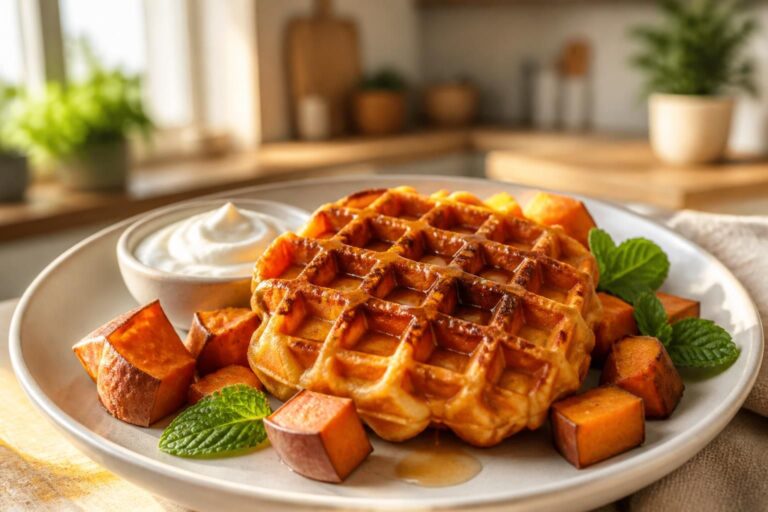 découvrez notre recette gourmande de gaufre de patate douce, parfaite pour allier santé et plaisir à chaque bouchée. facile à préparer et délicieuse, elle ravira toute la famille.