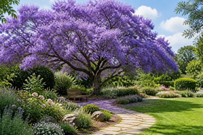découvrez comment intégrer un jacaranda, ce majestueux arbre violet, dans votre jardin pour apporter couleur et charme à votre extérieur.