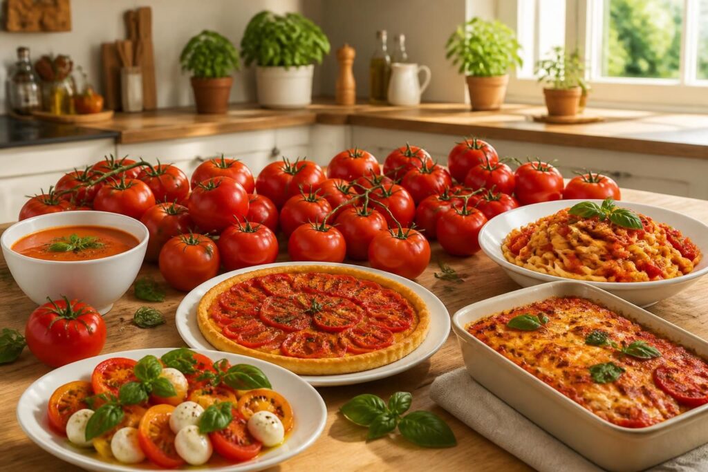 découvrez 5 recettes simples et savoureuses pour utiliser toutes vos tomates et éviter le gaspillage. transformez votre surplus de tomates en plats délicieux facilement !