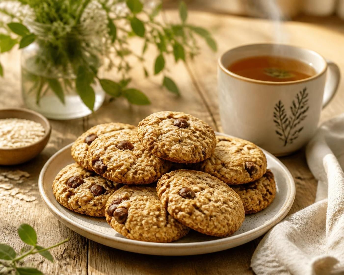 découvrez la recette gourmande des cookies healthy aux flocons d’avoine, alliant plaisir et bien-être pour une pause sucrée équilibrée et savoureuse.