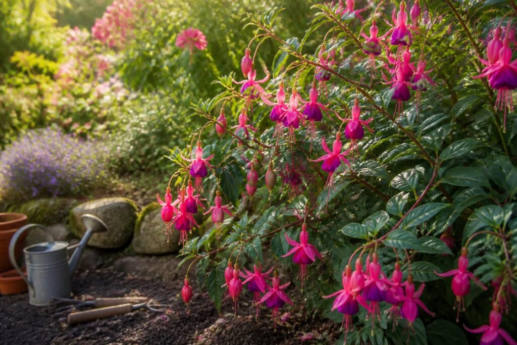 découvrez comment choisir et entretenir le fuchsia au jardin pour profiter de ses fleurs éclatantes toute la saison. conseils pratiques et astuces pour un jardin coloré.