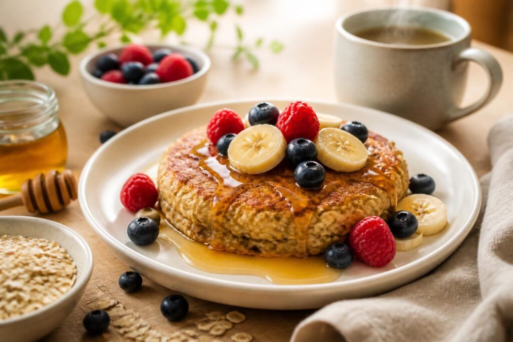 découvrez la recette saine et gourmande de la galette flocon d’avoine, idéale pour un petit-déjeuner énergétique qui allie plaisir et bienfaits pour démarrer la journée du bon pied.