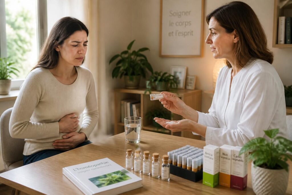 découvrez comment l'homéopathie peut être une solution naturelle et efficace pour soulager le mal de ventre et les douleurs digestives, en explorant ses bienfaits et son utilisation.
