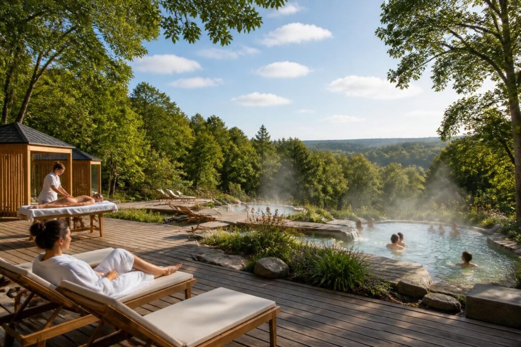 profitez d'une journée thalasso à bagnoles de l’orne pour vivre une expérience de détente et bien-être au cœur d'un cadre naturel exceptionnel.