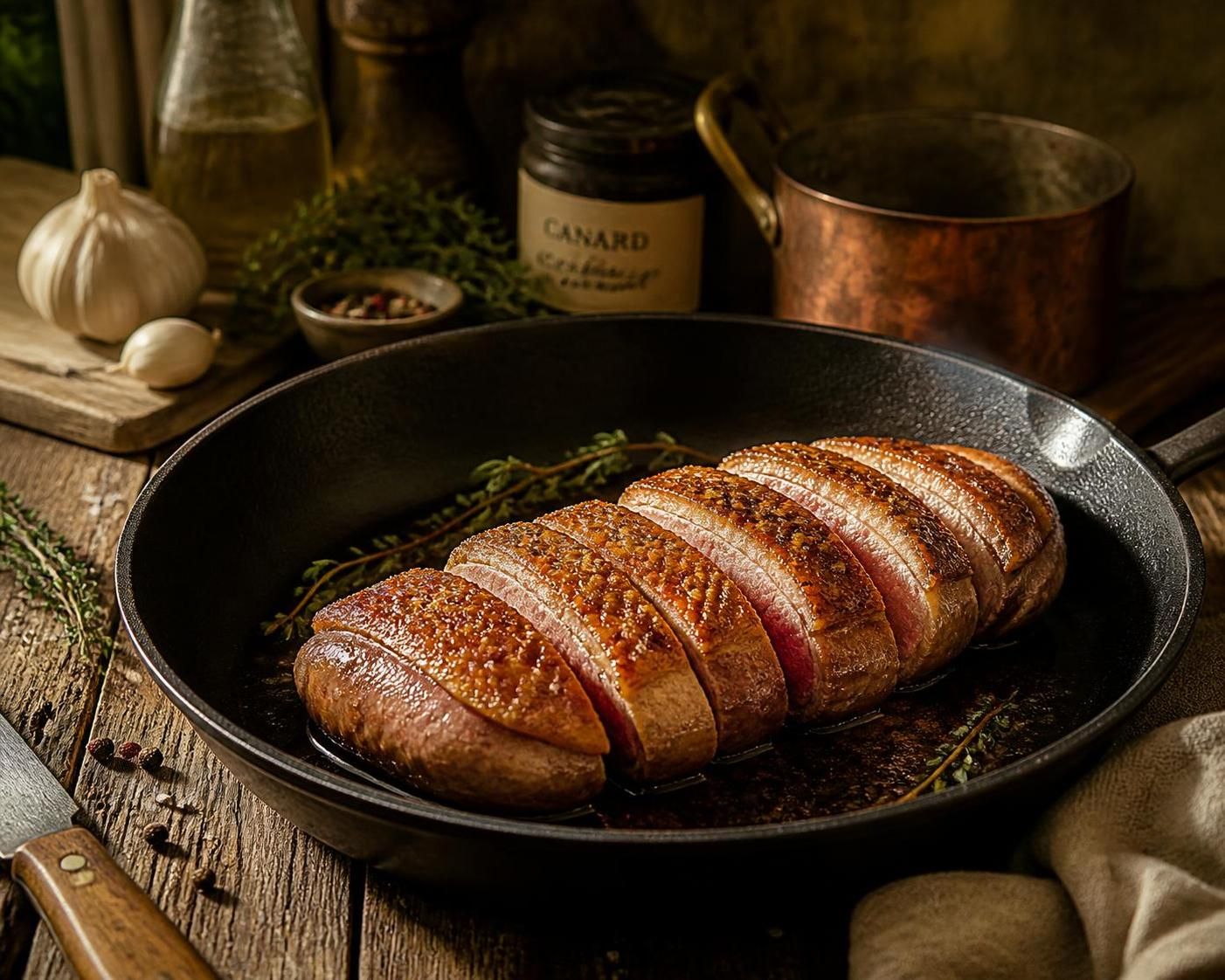 découvrez nos astuces pour réussir parfaitement la cuisson du magret de canard à la poêle et obtenir une viande tendre, juteuse et pleine de saveurs à chaque fois.
