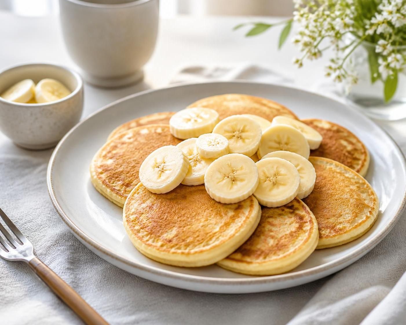 découvrez notre recette de pancakes sans sucre, légers et délicieux, parfaits pour les gourmands soucieux de leur santé.