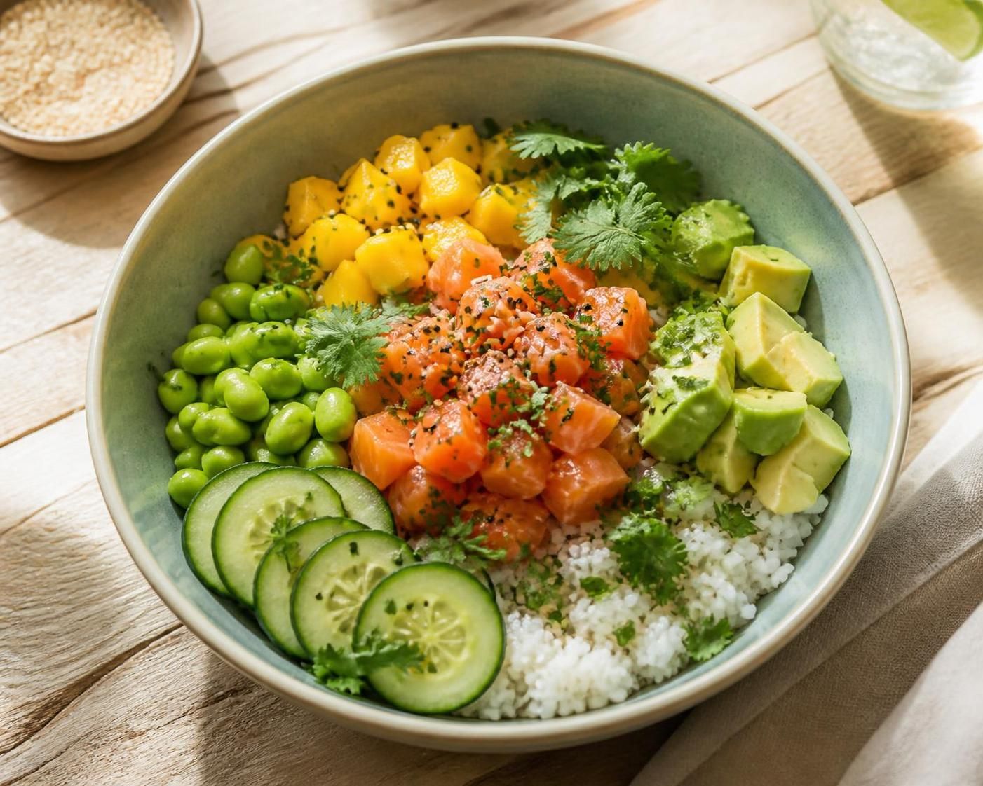 découvrez la recette du pokébowl, un plat frais et sain parfait pour vos repas d'été, alliant saveurs exotiques et ingrédients nutritifs.