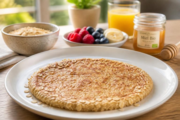 découvrez la recette saine et gourmande des crêpes flocon d'avoine, parfaites pour des petits-déjeuners équilibrés et savoureux qui plaisent à toute la famille.