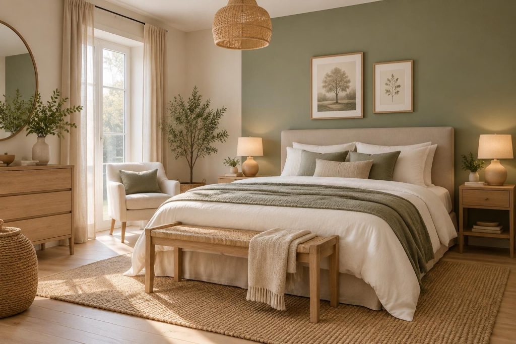 découvrez comment associer deux couleurs dans une chambre adulte pour créer une ambiance chic et apaisante, avec des conseils simples pour bien choisir vos teintes.