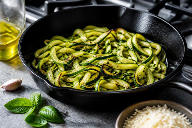 découvrez comment préparer des tagliatelles de courgettes à la poêle, une recette légère et savoureuse idéale pour un repas sain et gourmand en toute simplicité.