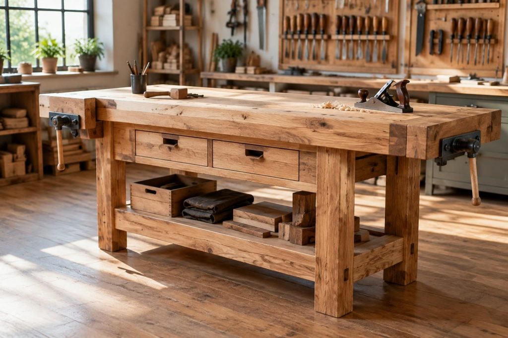 découvrez comment choisir un établi en bois adapté à votre atelier : critères de sélection, fonctionnalité, robustesse et conseils pour un modèle durable.