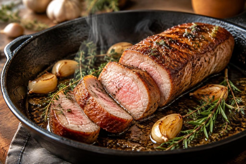 découvrez comment réussir un filet mignon à la poêle, tendre et savoureux, grâce à nos astuces de cuisson et de préparation.