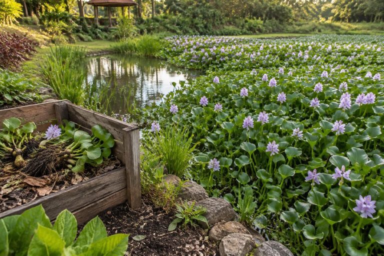 jacinthe d’eau : découvrez ses risques pour les écosystèmes et comment la valoriser au jardin dans une approche durable.