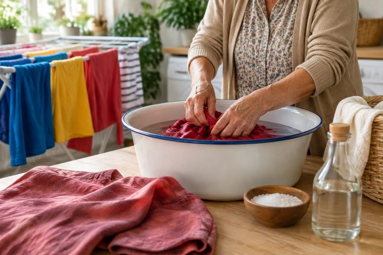 linge déteint ? découvrez une astuce de grand-mère simple pour raviver les couleurs de vos vêtements et leur redonner tout leur éclat.
