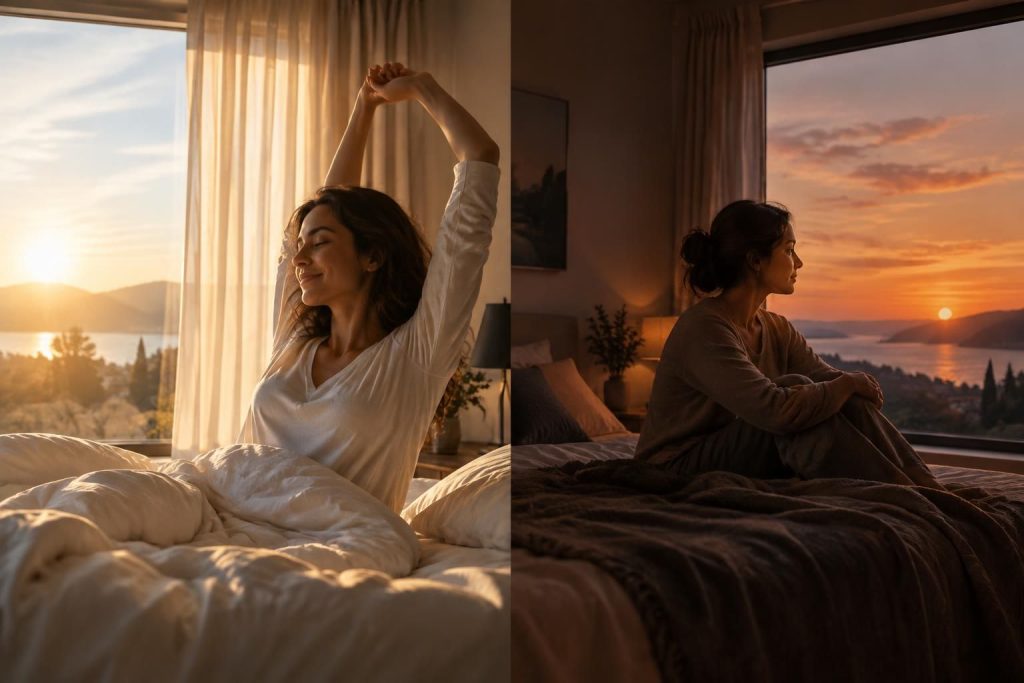 découvrez comment l’heure du lever et du coucher du soleil influence votre rythme biologique, votre sommeil et votre énergie au quotidien.